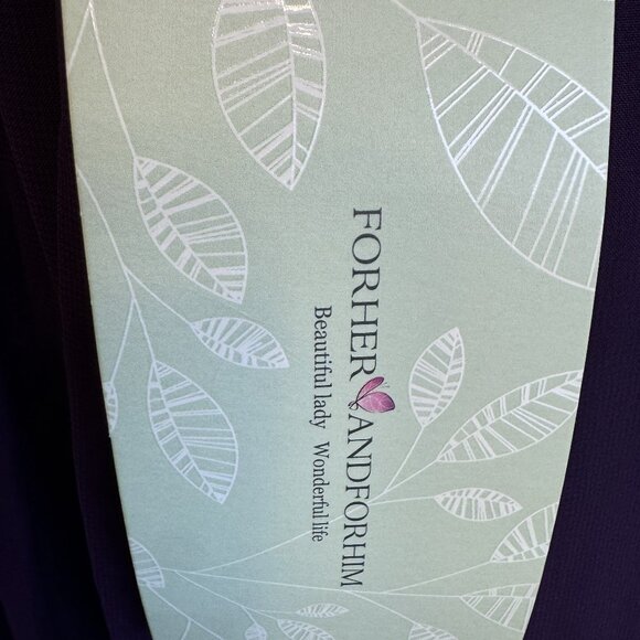 Purple formal dress (8) NWT - Picture 2 of 4